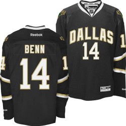 Jamie Benn Dallas Stars Reebok Authentic Jersey (Black)