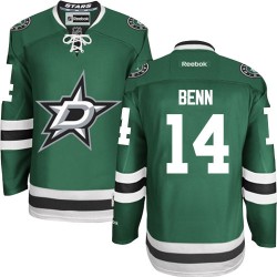 Jamie Benn Dallas Stars Reebok Authentic Home Jersey (Green)