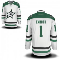 Jhonas Enroth Dallas Stars Reebok Premier Away Jersey (White)