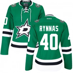Jussi Rynnas Dallas Stars Reebok Women's Premier Home Jersey (Green)