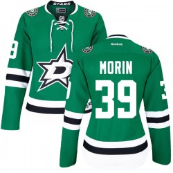 Travis Morin Dallas Stars Reebok Women's Authentic Home Jersey (Green)