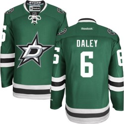 Trevor Daley Dallas Stars Reebok Authentic Home Jersey (Green)