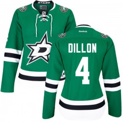 Brenden Dillon Dallas Stars Reebok Women's Authentic Home Jersey (Green)