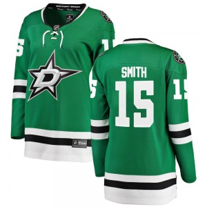 Craig Smith Dallas Stars Fanatics Branded Women's Breakaway Home Jersey (Green)