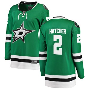 Derian Hatcher Dallas Stars Fanatics Branded Women's Breakaway Home Jersey (Green)