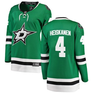 Miro Heiskanen Dallas Stars Fanatics Branded Women's Breakaway Home Jersey (Green)
