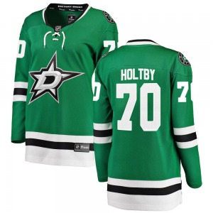 Braden Holtby Dallas Stars Fanatics Branded Women's Breakaway Home Jersey (Green)