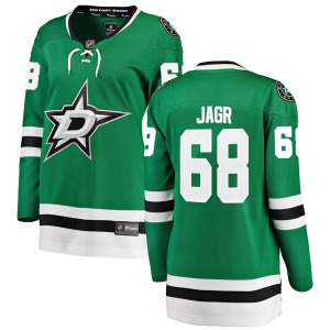Jaromir Jagr Dallas Stars Fanatics Branded Women's Breakaway Home Jersey (Green)