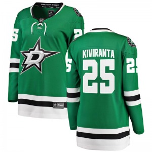 Joel Kiviranta Dallas Stars Fanatics Branded Women's Breakaway Home Jersey (Green)