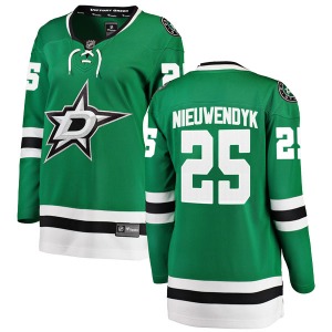 Joe Nieuwendyk Dallas Stars Fanatics Branded Women's Breakaway Home Jersey (Green)