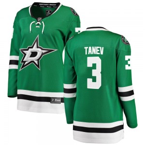 Chris Tanev Dallas Stars Fanatics Branded Women's Breakaway Home Jersey (Green)