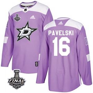 Joe Pavelski Dallas Stars Adidas Youth Authentic Fights Cancer Practice 2020 Stanley Cup Final Bound Jersey (Purple)