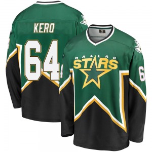 Tanner Kero Dallas Stars Fanatics Branded Premier Breakaway Kelly Heritage Jersey (Green/Black)