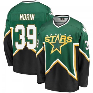 Travis Morin Dallas Stars Fanatics Branded Premier Breakaway Kelly Heritage Jersey (Green/Black)