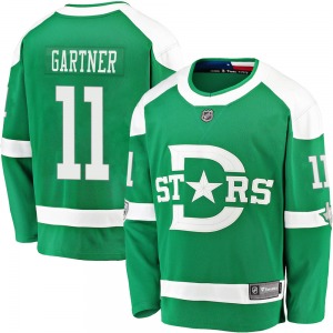 Mike Gartner Dallas Stars Fanatics Branded Breakaway 2020 Winter Classic Jersey (Green)