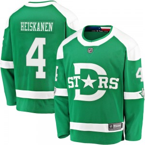Miro Heiskanen Dallas Stars Fanatics Branded Breakaway 2020 Winter Classic Jersey (Green)