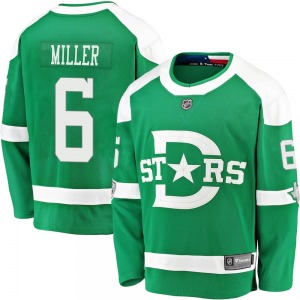 Colin Miller Dallas Stars Fanatics Branded Breakaway 2020 Winter Classic Player Jersey (Green)