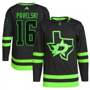 Joe Pavelski Dallas Stars Adidas Youth Authentic Alternate Primegreen Pro Jersey (Black)