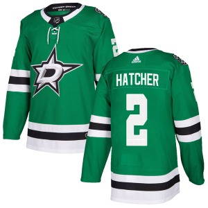 Derian Hatcher Dallas Stars Adidas Youth Authentic Home Jersey (Green)