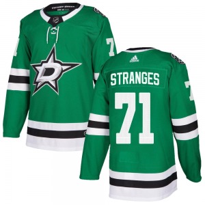 Antonio Stranges Dallas Stars Adidas Youth Authentic Home Jersey (Green)