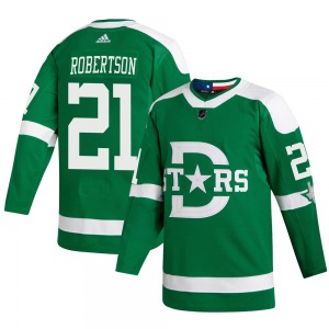 Jason Robertson Dallas Stars Adidas Authentic 2020 Winter Classic Jersey (Green)