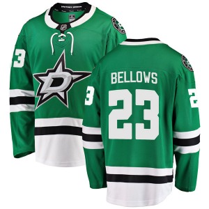 Brian Bellows Dallas Stars Fanatics Branded Breakaway Home Jersey (Green)