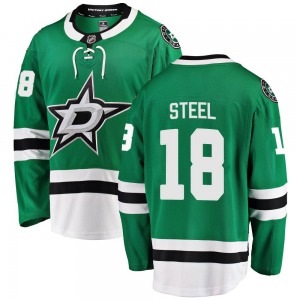 Sam Steel Dallas Stars Fanatics Branded Breakaway Home Jersey (Green)