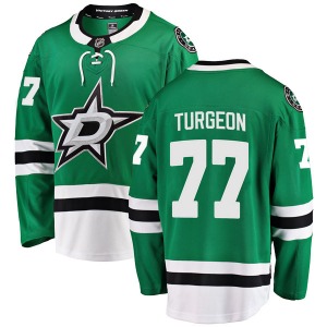 Pierre Turgeon Dallas Stars Fanatics Branded Breakaway Home Jersey (Green)