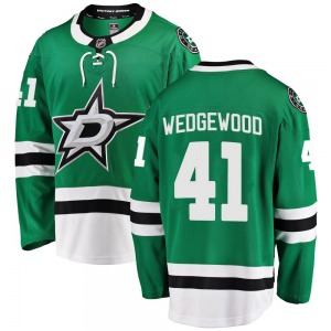 Scott Wedgewood Dallas Stars Fanatics Branded Breakaway Home Jersey (Green)