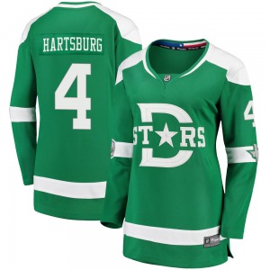 Craig Hartsburg Dallas Stars Fanatics Branded Women's Breakaway 2020 Winter Classic Jersey (Green)