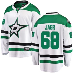 Jaromir Jagr Dallas Stars Fanatics Branded Breakaway Away Jersey (White)