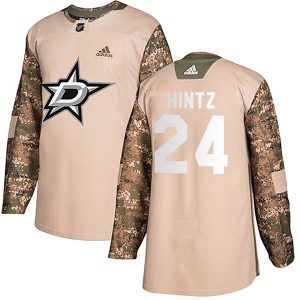 Roope Hintz Dallas Stars Adidas Youth Authentic Veterans Day Practice Jersey (Camo)