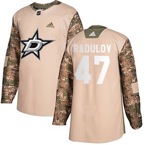 Alexander Radulov Dallas Stars Adidas Authentic Veterans Day Practice Jersey (Camo)