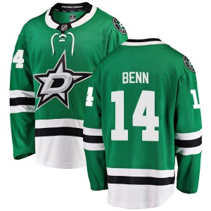 Jamie Benn Dallas Stars Fanatics Branded Youth Breakaway Home Jersey (Green)