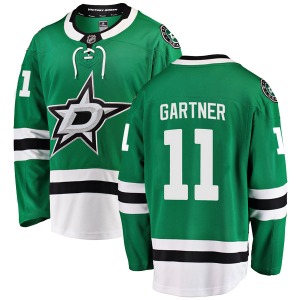 Mike Gartner Dallas Stars Fanatics Branded Youth Breakaway Home Jersey (Green)