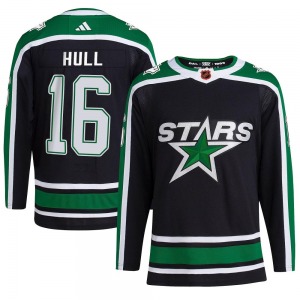 Brett Hull Dallas Stars Adidas Authentic Reverse Retro 2.0 Jersey (Black)