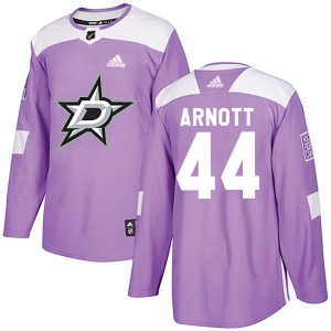 Jason Arnott Dallas Stars Adidas Youth Authentic Fights Cancer Practice Jersey (Purple)
