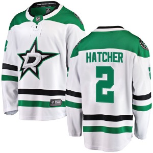 Derian Hatcher Dallas Stars Fanatics Branded Youth Breakaway Away Jersey (White)