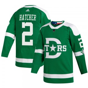 Derian Hatcher Dallas Stars Adidas Youth Authentic 2020 Winter Classic Jersey (Green)