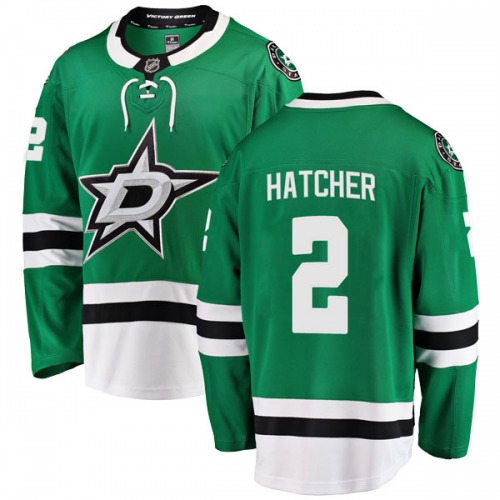 Derian Hatcher Dallas Stars Fanatics Branded Youth Breakaway Home Jersey (Green)